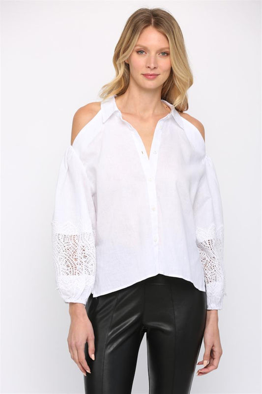 Kennedy Cold Shoulder Top